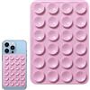 Generic Supporto per telefono - Supporto a in silicone, con supporto adesivo per cellulare con forte , funzione di supporto per la visualizzazione a mani libere, ideale per selfie