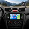 Hodozzy 【4+64G】Hodozzy USB-C/USB Autoradio Android 1 Din con Carplay Android Auto, Stereo Auto Bluetooth con Schermo da 5 Pollici, GPS WiFi DSP con RDS FM con Telecamera Retromarcia