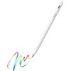 SBPEN Pennino compatibile con Samsung Galaxy Tab A11+/A9+/Lenovo Idea Tab/XIAOMI/Redmi Pad/Android 16/15 Stylus Pen, Preciso senza ritardi, Accensione/Spegnimento a un clic+2 punte trasparenti (bianco)