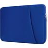 HEDUGO Custodia imbottita per laptop da 13 pollici, con cerniera, tasca per accessori, compatibile con MacBook Pro M4 M3 M2 M1, 13,6 pollici MacBook Air M4 M3 M2 2025-2022