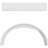 GEEKRIA Cuscinetto per archetto in mesh di ricambio Geekria compatibile con cuffie JBL Tune 600BTNC/660NC/510BT/500BT, facile da installare, upgrade del comfort, ricambi (Bianco)