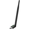 Vomtaric Antenna WiFi USB, Chiave WiFi 6 AX900 USB con Bluetooth 5.4, Adattatore WiFi Dual Band 2.4GHz 5GHz fino a 900Mbps, Dongle WLAN con Antenna 6dBi, Bassa Latenza, Modalità AP, Compatibile con Windows 11