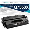 LCL Cartucce di Toner Compatibile 53A 53X Q7553A Q7553X CRG-715H High Yield | Sostituzione per HP LaserJet P2014 P2015 M2727 Series Canon LBP-3310 3370 M2727 MFP M2727nf MFP M2727nfs MFP P2015d (1Nero)