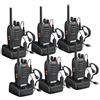 Proster Walkie Talkie PMR446 6 Pezzi Ricaricabili VOX 16 Canali USB