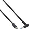 InLine® Cavo di ricarica USB tipo C a HP (rotondo/piccolo) 2 m