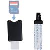 Lanmu - Adattatore a prolunga per schede di memoria da MicroSD o TF a SD, indicato per schede SD, RS-MMC, SDHC e MMC, per navigatori GPS da auto e per mini stampanti 3D