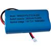 AOLIKES 18650 2s1p 2600 mAh 7,4 V Batteria ricaricabile agli ioni di litio con connettore PH2,0/2p/Celle 5C/Supporta la ricarica rapida