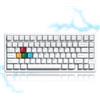 LQXQ SK75 TMR/HE Tastiera da gioco 75% in alluminio, effetto Hall ANSI US, Bianco