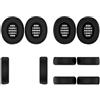 INF 1 paio di cuscinetti in silicone per cuffie JBL Tune 770NC, multicolore, 7,8 x 8,9 cm, protezione e comfort