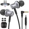 ACANDYA Cuffie con Filo e Microfono per Xiaomi Book 14 Redmi Note 13 Laptop PC Chromebook, Cuffie in Ear, Headphones con 3.5MM Jack para iPhone 6s Galaxy A13 A14 MP3
