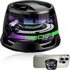 GEU Mini Altoparlante Bluetooth Magnetico Portatile con Luce RGB e Supporto Del Telefono Altoparlante Bluetooth G200 Suono Surround 3D IPX6 Impermeabile Lunga Durata della Batteria per Esterni Viaggi
