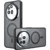 MGUEIAO Cover Compatibile con Nothing Phone 3a Pro,Compatibile con MagSafe,Antigraffio, Antiurto, Custodia per Cellulare Opaca-Nero
