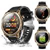 DOOGEEEco Anywise W1 AI Smartwatch Uomo,GPS Dual-Band Integrato,5ATM Impermeabile Militare Smart Watch,1.43 AMOLED Fitness Tracker Per Android iOS,170+Sports Modes,Answer/Make Call/12 Days Battery