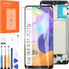 Arbilato Schermo LCD per Samsung Galaxy A31 Schermo di Ricambio A315 LCD Screen Touch Display Digitizer Assemblea Parti di Riparazione (Nero con Telaio)
