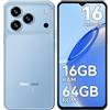 Blackview WAVE 7C Smartphone Offerta Android 16, 16GB+64GB/2TB Cellulare