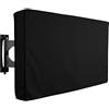 VETOLAKA Copertura per TV per esterni, per TV da 40-42 pollici, per esterni, protezione antipolvere per TV, rivestimento in PVC Oxford 210, resistente, resistente alle intemperie, universale