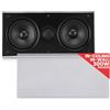Pyle Casse Audio, Altoparlanti, Stereo 13,3 cm da Parete/Soffitto, Canale Centrale Doppio Incasso a Filo, Bianco, Sistema Audio Speaker Singolo