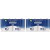 by Amazon Rotolo da Cucina Ultra, Extra Assorbente, 4 Rotoli (Confezione da 2), 45 Strappi per Rotolo, Strizzabile e Riutilizzabile