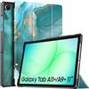 TiMOVO Cover per Samsung Galaxy Tab A11+/A11 Plus 11", Blu Pavone Setoso