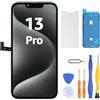 LL TRADER Display per iPhone 13 Pro LCD 6,1'' LCD e Kit di Riparazione