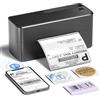 Phomemo 241BT Stampante Termica Etichette 4x6 (10x15cm) con Bluetooth, Nero