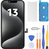 LL TRADER Schermo per iPhone 13 LCD 6,1'' e Kit di Riparazione