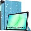 TiMOVO Cover per Samsung Galaxy Tab A11+/A11 Plus 11", Azzurro Glitterato
