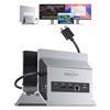 PULWTOP MacBook Docking Station Dual Monitor 4K@60Hz, M.2 SSD Case, PD100W