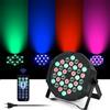 AIMKAP Par LED RGB 36LED 72W Luci LED Discoteca DMX512 con Telecomando, Luci del Palcoscenico 7 Modalità di Illuminazione per DJ Festa Esibizione