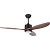 Ovlaim 132 CM Ventilatore da Soffitto con Luce e Telecomando