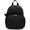 Kipling Maisie Borsa a Tracolla, Borsa a Spalla Compatta Leggera con Chiusura a Zip, Tracolla Regolabile & Scomparti Multipli, Borsa da Viaggio Quotidiana - Tiny Black Noir