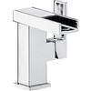 Cornat TAR1 TAR1 - Rubinetto miscelatore monocomando per lavabo, corpo in ottone cromato, piacevole beccuccio, con scarico a tirante, rubinetto ad alta pressione, rubinetto per bagno e lavandino