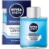 Nivea Men, confezione da After Shave Fluid per gli uomini, 3 X 100 ML Bottiglia, Protect & Care