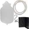 Clean Stream Premium Silicone Enema set Kit personalizzato per la diluizione Blanco