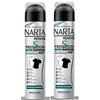Narta - Deodorante Uomo atomizzatore antitraspirante protezione 5 efficienza 48h - 200 ml - Set di 2