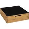 WELL HOME MOBILIARIO & DECORACIÓN Porta capsule 2 cassetti bambù