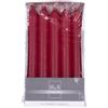 DONAU HOME Set di 10 candele a stelo lisce, in cartone, 17 x 2 cm, non profumate, cilindriche, per decorare il soggiorno, il bagno, 6 ore di combustione/candele