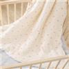 SUPERBE BEBE Copertina Neonato Invernale 100x135 - Coperta Pile Morbida Per Bambini In Cotone Mussola Oeko Tex - Coperta Culla Lettino 70x140 - Plaid, Scuola, Asilo Nido - Trapunta Leggera Lettino Con Sbarre