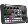 NEWFUN Mixer Audio, Scheda Audio, Mixer dj, Mixer Audio Stereo Bluetooth con Suono Multiplo, Compatibile con Computer e Smartphone per DJ, Registrazioni in Studio, Karaoke Online