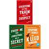 Penguin/Michael Joseph Ltd. Benjamin Stevenson 3 Books Collection Set (Everyone In My Family Has Killed Someone, Everyone on this Train is a Suspect, Everyone This Christmas has a Secret)