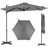 COSTWAY Ombrellone da Giardino 290 cm, Girevole a 360°