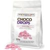Cacao Venezuela Delta Cacao V Delta - Copertura professionale al cioccolato rosa, gusto fragola, 250 g, per pasticceria, pasticceria, facile da sciogliere per torte, cake pop, non necessita di temperamento