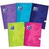 Oxford Taccuino Touch Kladde A5, 96 fogli, a quadretti, confezione da 5 pezzi, colori assortiti