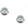 cyclingcolors 2X Dado Lama decespugliatore Trimmer Compatibile con M8 x 1.25-9mm / LH
