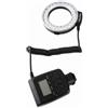 lyrlody LED Anello Flash, Flash LED per Fotocamera, 7 Luminosità, 4 Filtri Colore, 8 Adattatori Anello, Sinistro Destro con Controller LCD per Fotografia