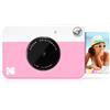 KODAK Printomatic Fotocamera Digitale a Stampa Istantanea con Carta Fotografica Adesiva Zink 2x3 (5,1x7,5 cm), 5 MP, Portatile, Creativo Regalo per Compleanni, Natale e Festività, Colore: Rosa