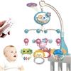 WDEC 3in1 Baby Mobile per Culle, Elettronico per Culla e Lettino, Telecomando Scatola Musicale con, Convertibile Proiettore Luce Notturna e Proiettore Neonato, Rotanti Giocattoli per Neonati