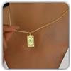 Handmade Collana personalizzata della carta di Tarocchi 925 gioielli personalizzati in argento sterling
