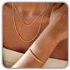 Handmade Personalizzato da sovrapporre codice Morse Collana argento sterling 925 personalizzato nascosto messaggio Collana minimalista Gioielli Amicizia fatta a mano personalizzata