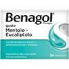 Cooper Benagol Gusto Mentolo-Eucaliptolo - Antisettico Del Cavo Orale 24 Pastiglie
